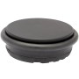 Schwarzer, runder Wagner Bodentürstopper Big Disk Color aus Stahl und Gummi.