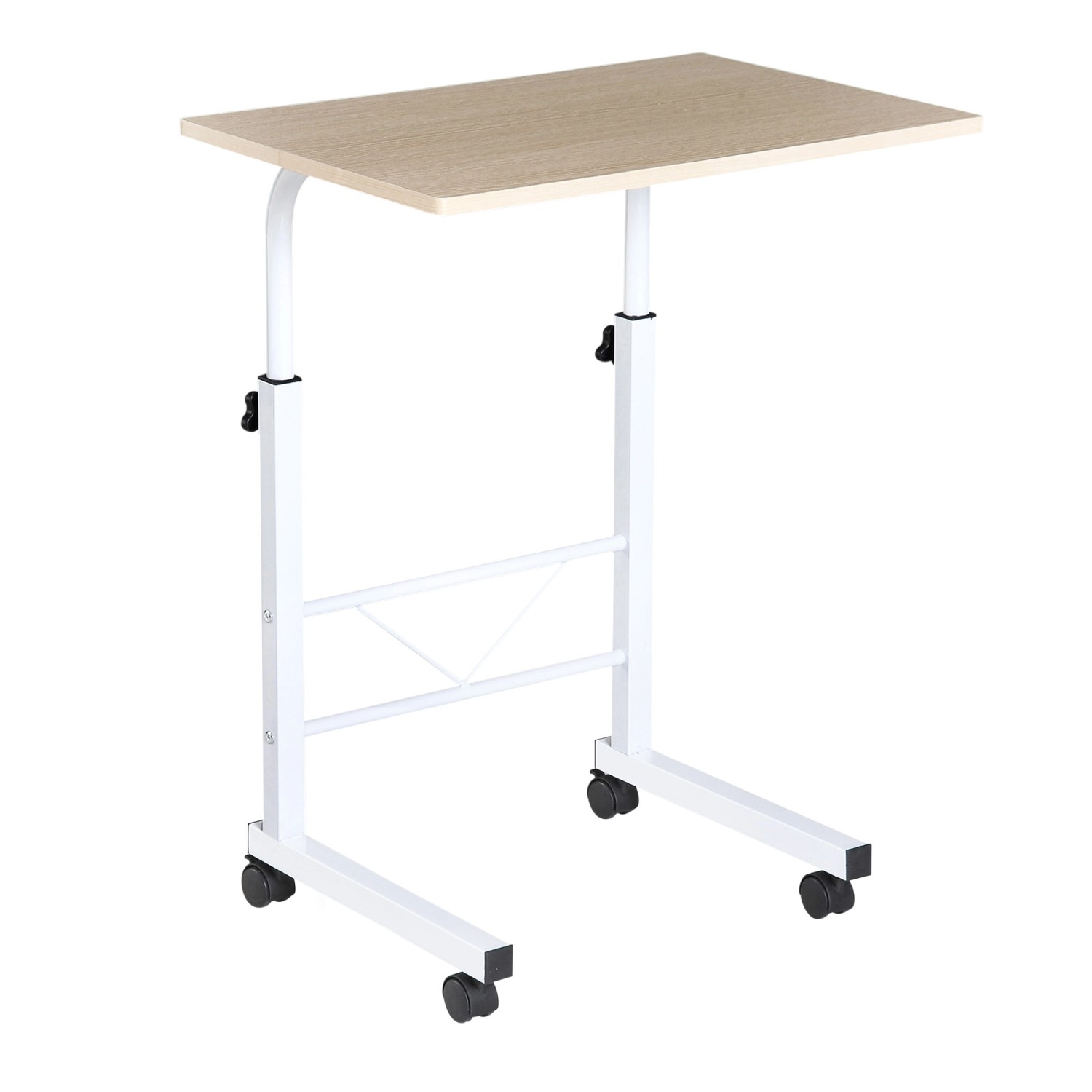 HOMCOM Beistelltisch Höhenverstellbar 60 x 40 x 68-78 cm günstig online kaufen