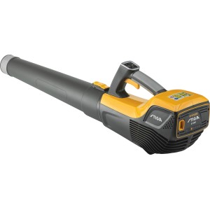 Stiga Akku-Laubbläser BL 500e mit Akku und Ladegerät, gelb/grau.