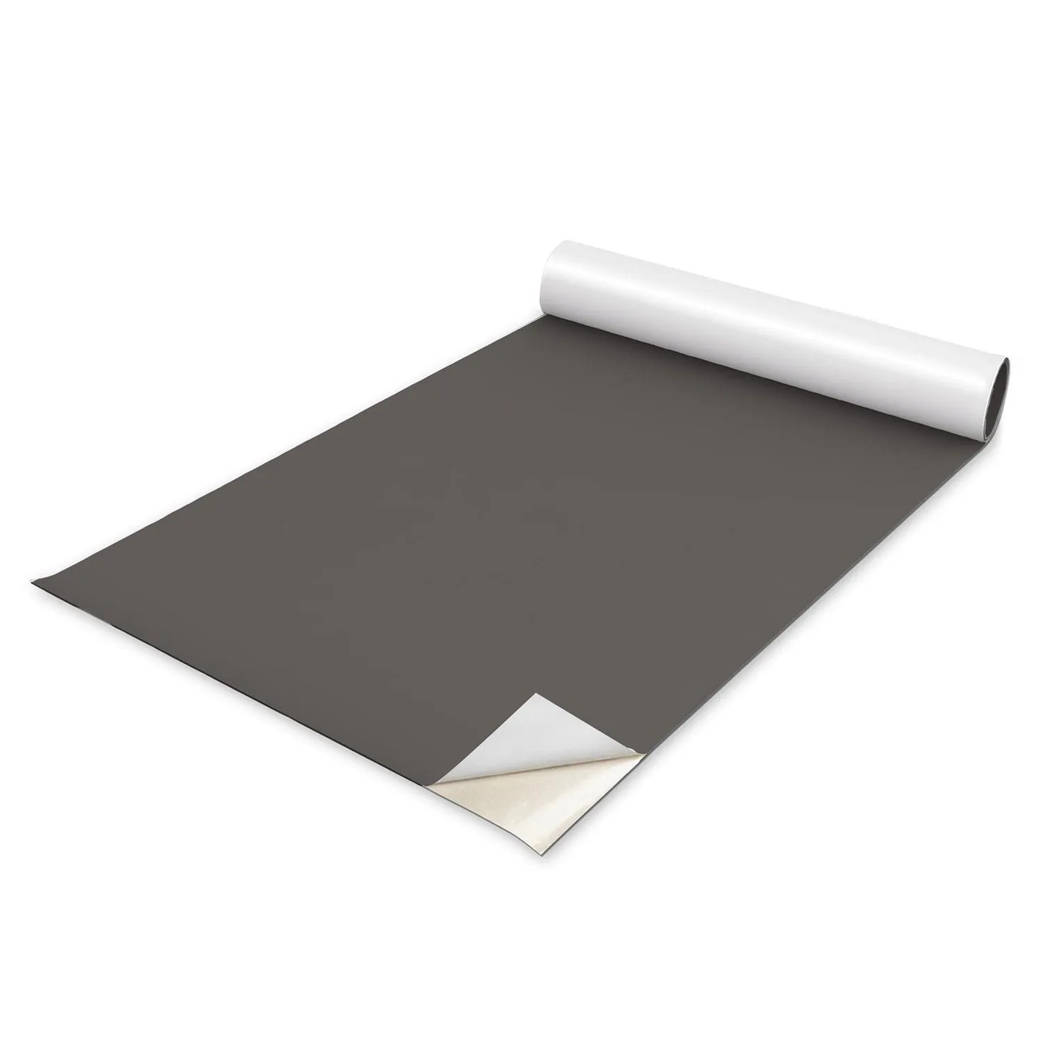 Tulup Möbelfolie Dunkelgrau Dekorfolie Möbel 65x130 cm Grau Möbelaufkleber Schrankfolie Selbstklebend
