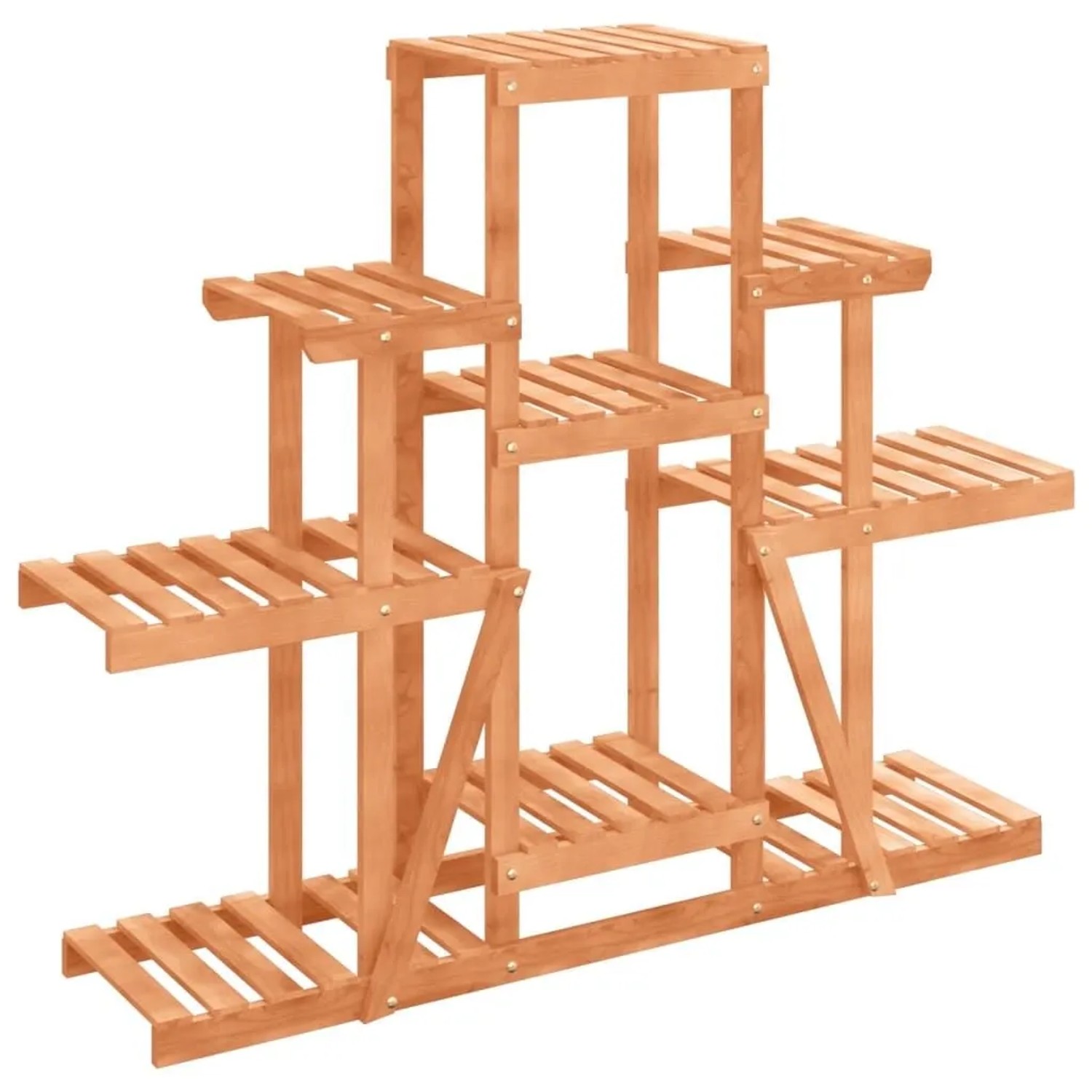 vidaXL Blumenständer 110x25x96 cm Massivholz Tanne 362850