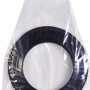 Firefix Ofenrohrrosette, 150 mm, schwarz, für Kamin- und Ofenrohre.