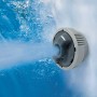 Detailaufnahme einer AirJet Düse im Bestway Lay-Z-Spa Whirlpool in Funktion.