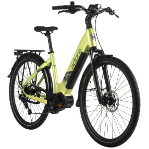 ADORE E-Citybike 28 Zoll Alu Cityfahrrad CX-380 Mittelmotor 85NM 15Ah Lime Green