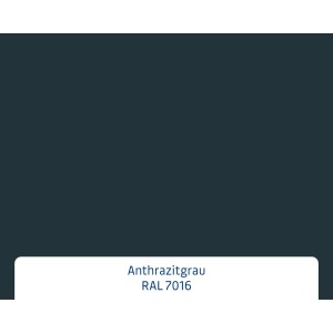 EcoStar Haustür Isopro Secur IPS 010, Farbe Anthrazitgrau (RAL 7016).