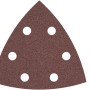 Bosch Delta-Schleifblatt F460, Körnung 80, 5er-Pack für Holz und Farbe.
