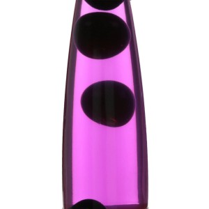 EASYLIGHT Lavalampe Pink Lila 42 cm Hoch mit Leuchtmittel Retro Jenny