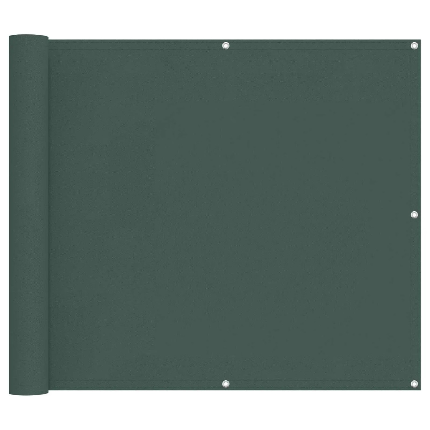 vidaXL Balkonsichtschutz Dunkelgrün 100 x 300 cm Oxford-Stoff 42030754