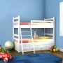 PROFHOME Renoviervlies Tapete, 9 Rollen, weiß, glatt, im Kinderzimmer mit Spielzeug.