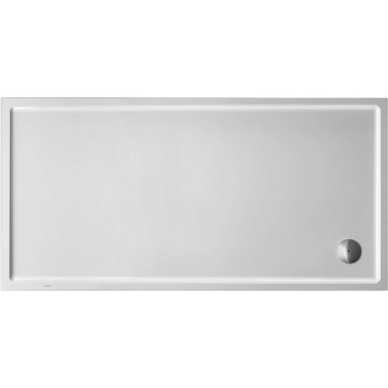 Duravit Duschwanne Starck Slimline 180 cm x 90 cm x 6,5 cm Rechteck Weiß günstig online kaufen