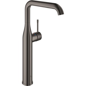Grohe Essence Waschtischarmatur XL in Hard Graphite für freistehende Waschbecken.