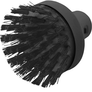 Kärcher Rundbürste Groß, robuste Bürste für Dampfreiniger zur Reinigung großer Flächen.
