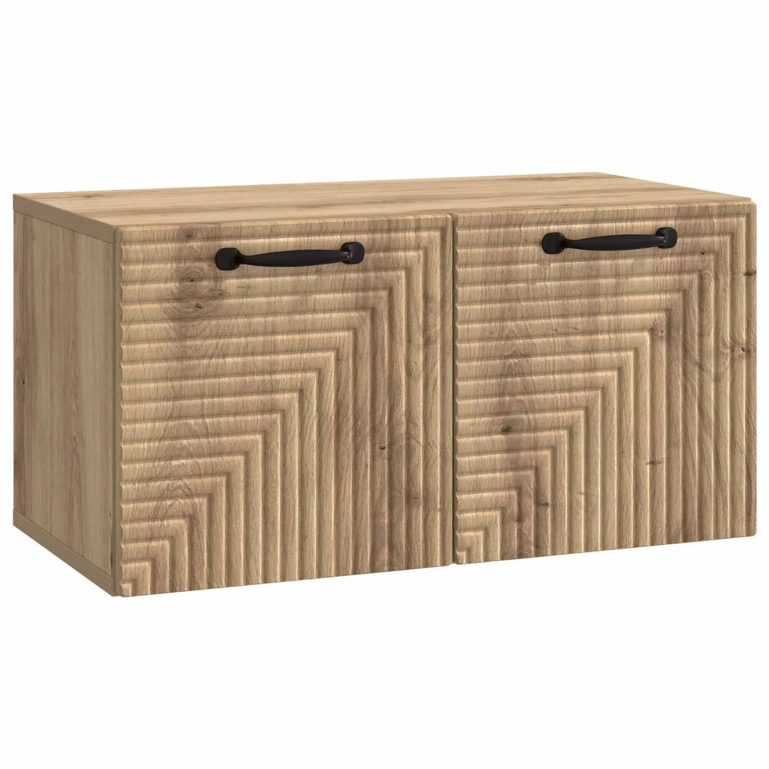 vidaXL Wandmontierter TV-Schrank Artisan-Eiche 59,5 x 31 x 30 cm 898714
