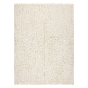 RugsX Flokati Wolle  Beige 130cm 150cm