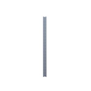Verzinktes Winkelprofil Vario-System, 2000 mm, mit Langlochung für Regale.