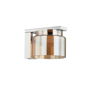 Lucande Wandleuchte Wandlampe Innen Diano 10013681 Design Modern in Creme aus Glas 1-flammig GX53 Wohnzimmerleuchte