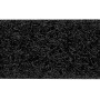 Schwarzes Klettband, 200mm x 13mm, mit Schlitz zum einfachen Wiederverschließen, 6 Stück.