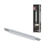 Paulmann URail Schienenadapter Zigbee 3.0 Dimm/Switch in mattem Chrom, mit Produktverpackung. Für LED-Schienensysteme.