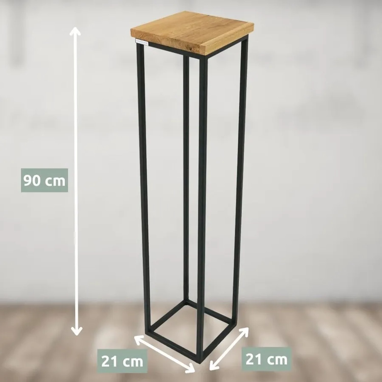 holz4home Blumenstnder Eiche Natur Gelt 3-teilig kaufen bei OBI