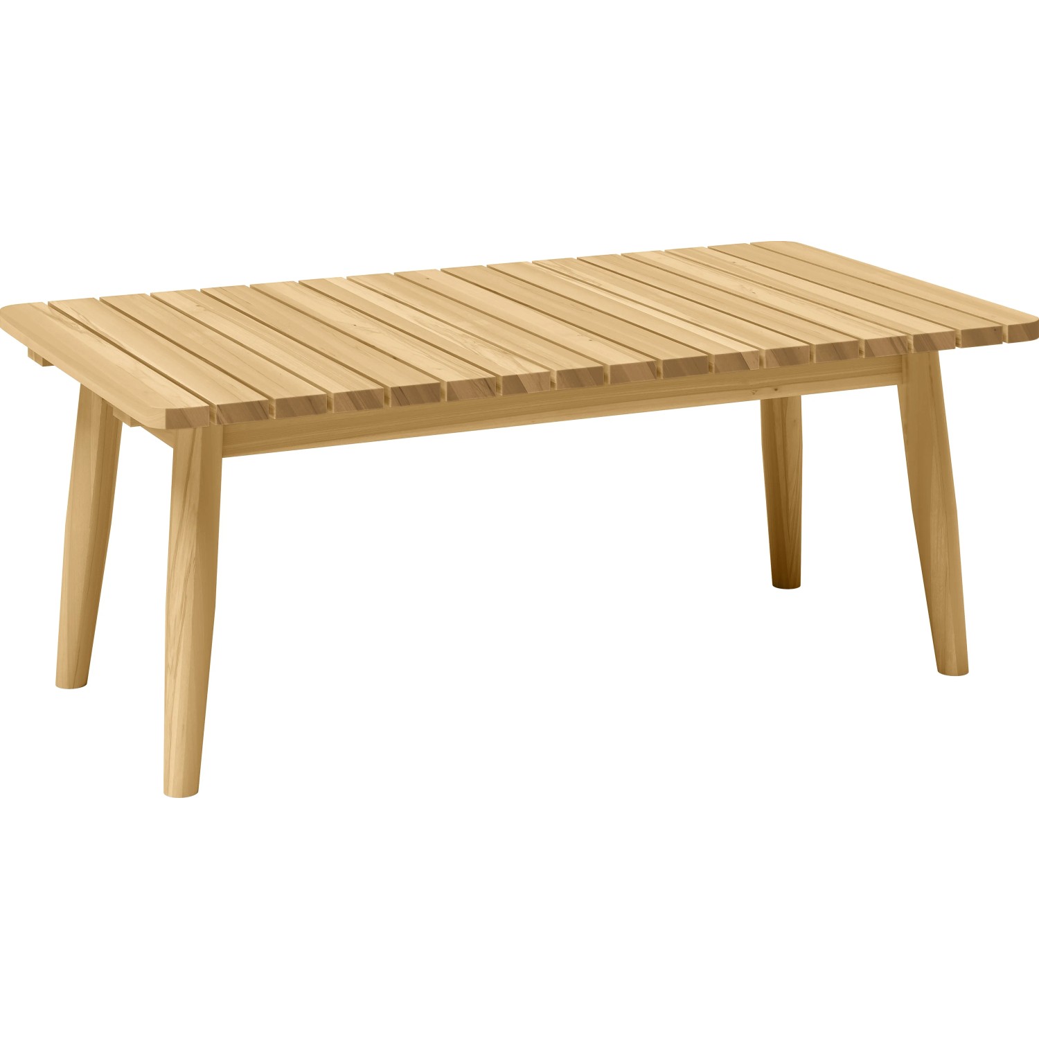 Lakewood Lounge-Set Tisch aus Akazienholz, Teil des 4-teiligen Gartenmöbel-Sets.
