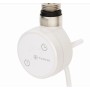 anapont Heizpatrone Für Badheizkörper Wifi und Bluetooth 600 Watt weiß Elektrischer Heizstab Für Handtuchheizkörper Elektro Elektrobadheizkörper