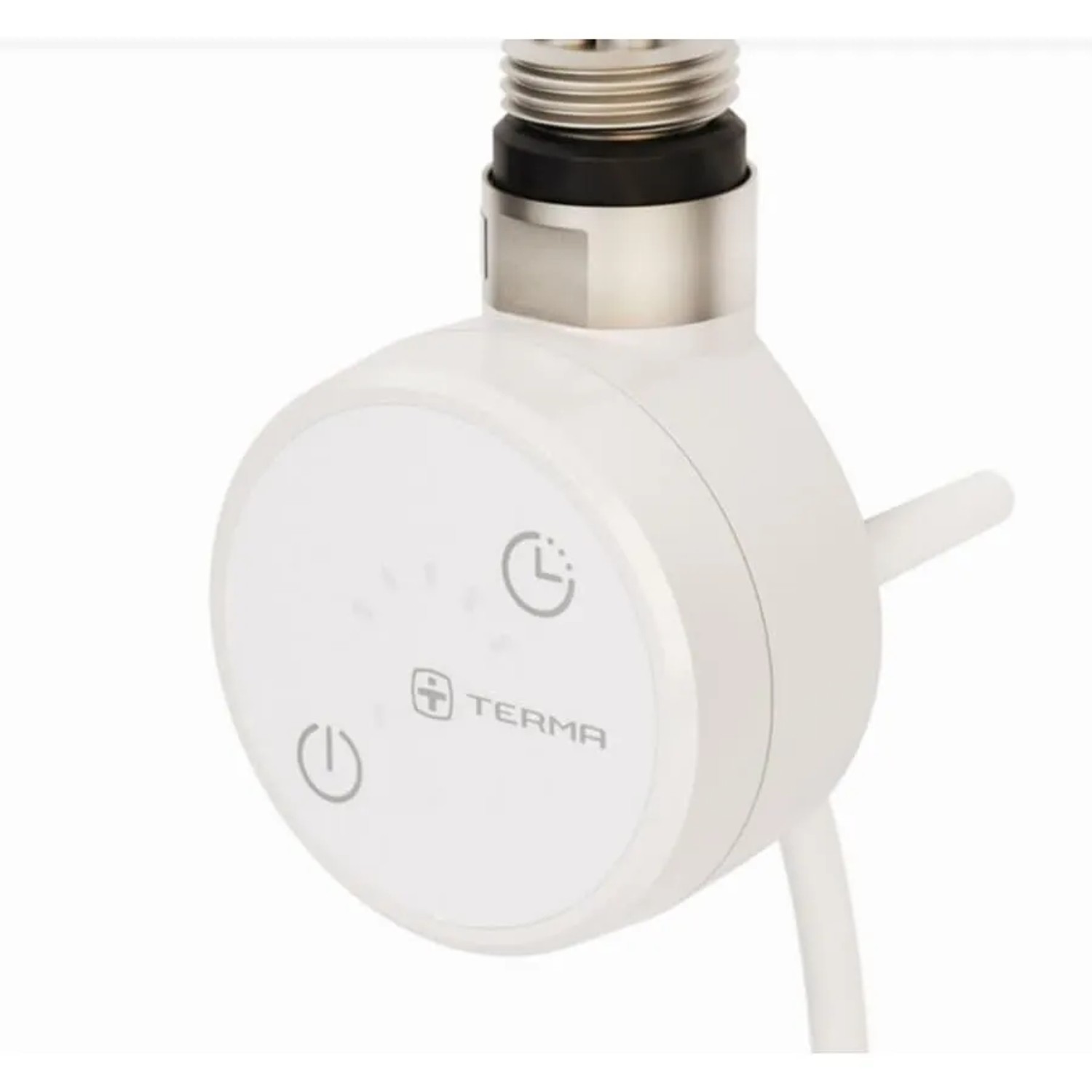 anapont Heizpatrone Für Badheizkörper Wifi und Bluetooth 600 Watt weiß Elektrischer Heizstab Für Handtuchheizkörper Elektro Elektrobadheizkörper