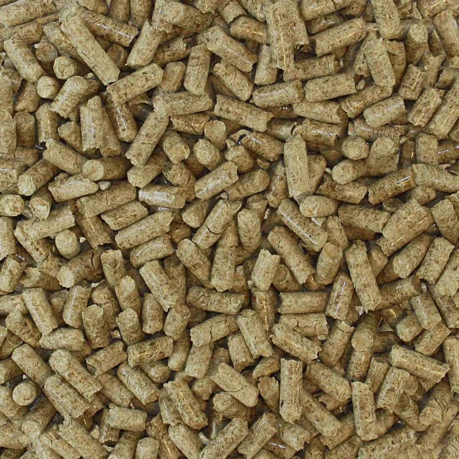 STROY Miscanthus Pellets Einstreu: Helle, zylindrische Pellets für Kleintiere. Hohe Saugkraft.