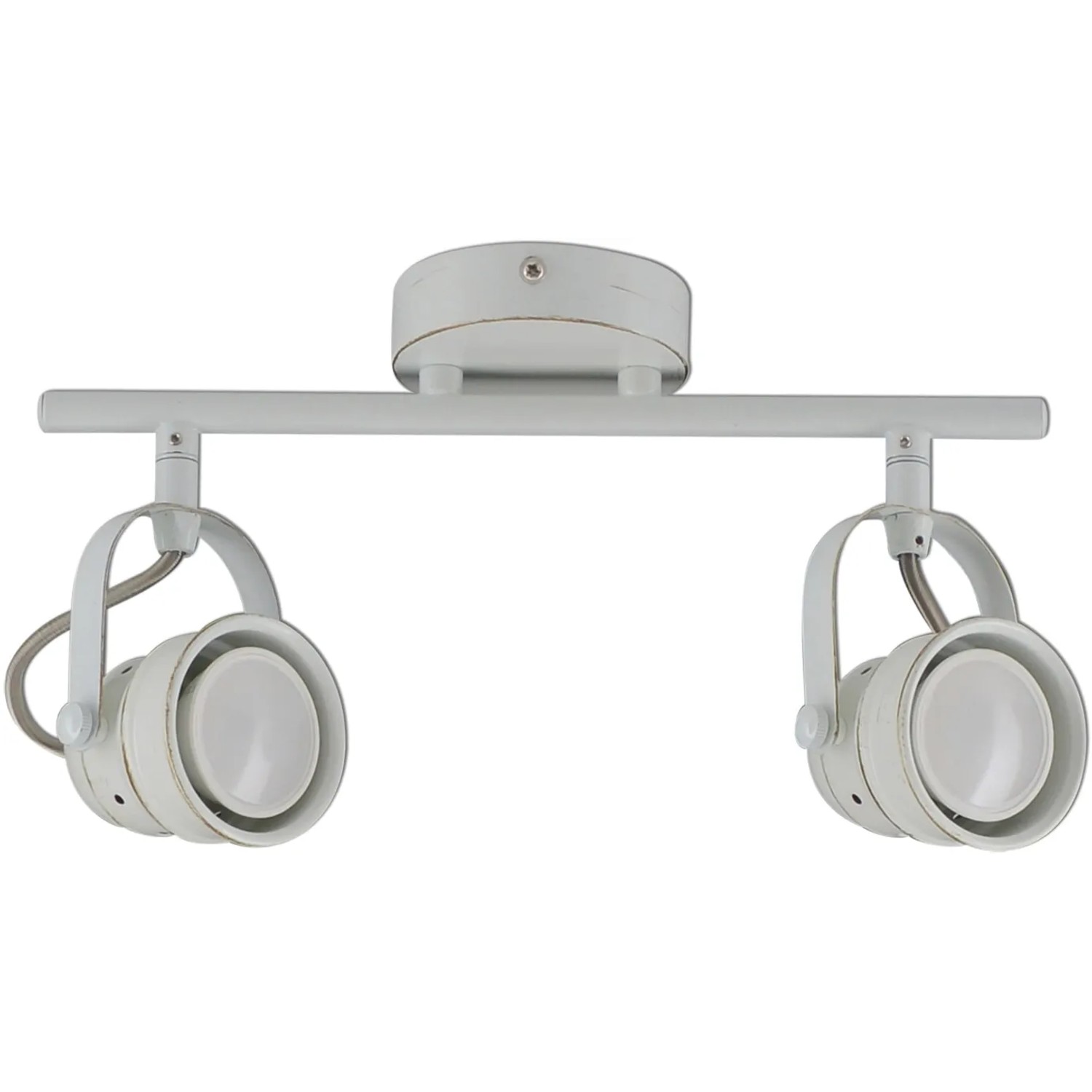 Näve LED-Spot Agona, 2-flammig, weiß antik. Deckenleuchte mit zwei Strahlern.