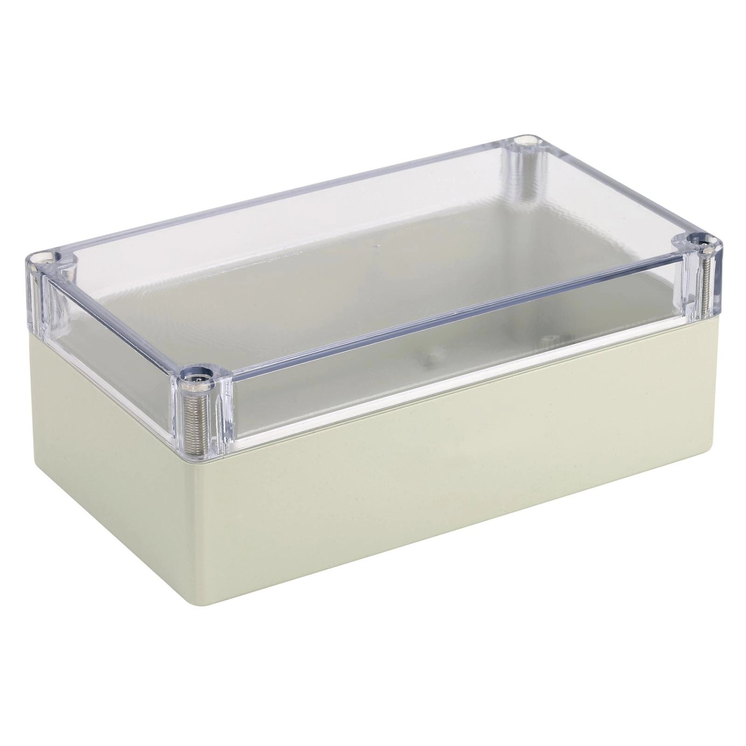 Blanko Modulgehäuse IP 65 Transparenter Deckel 158 x 90 x 60 mm