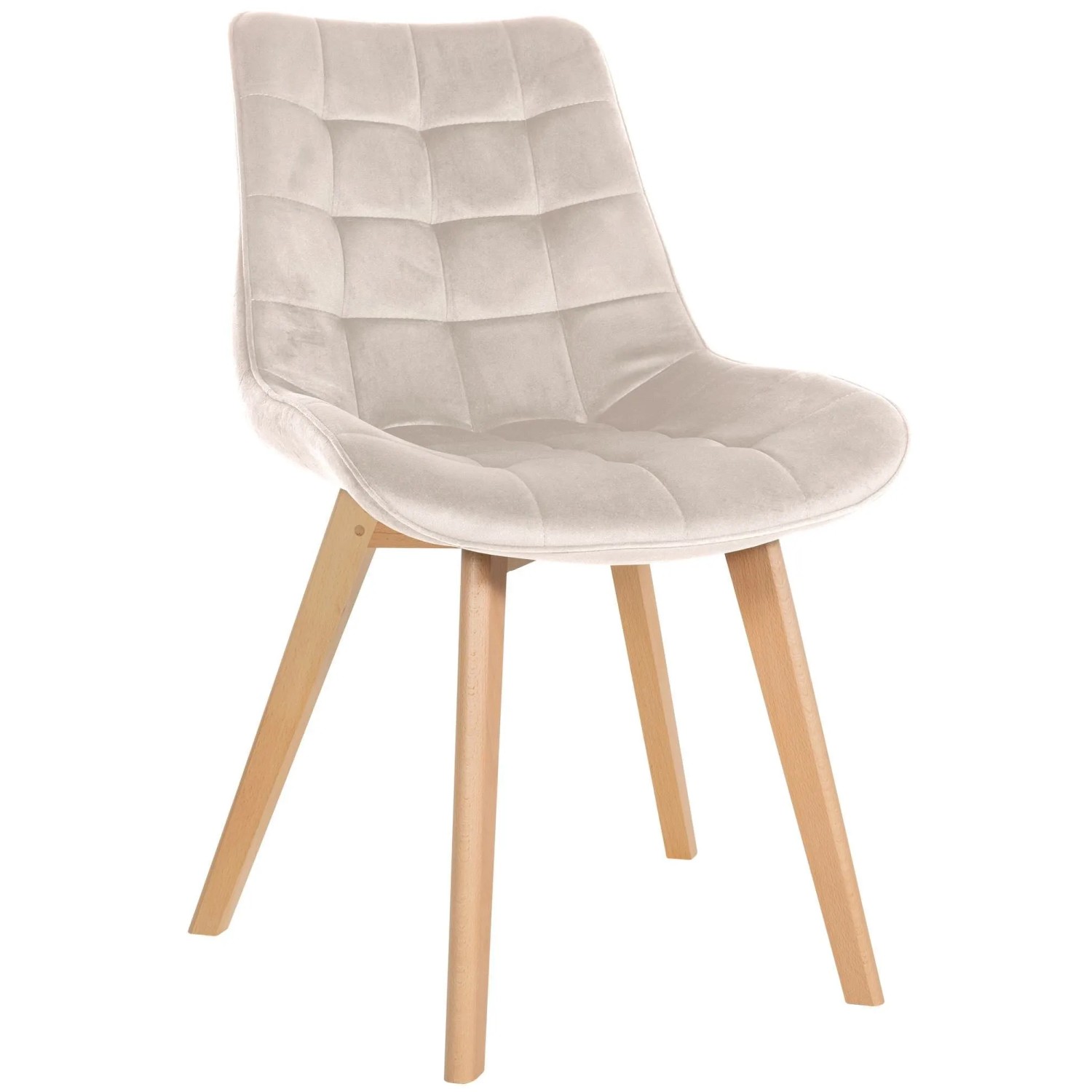 CLP Stuhl Brook Samt Creme