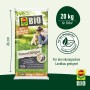 Compo BIO Rasendünger, 20 kg Sack für 500 m², mit natürlicher Sofort- und Langzeitwirkung für einen grünen Rasen.