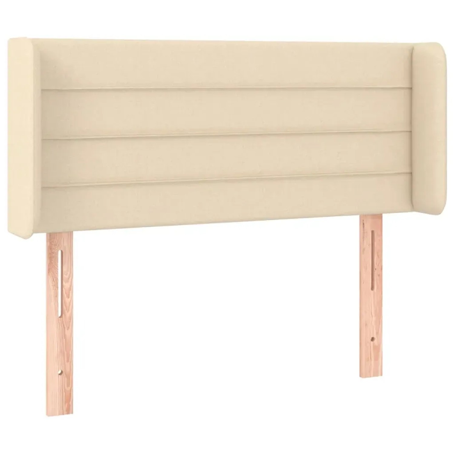 vidaXL LED Kopfteil Creme 103x16x78/88 cm Stoff 3123371