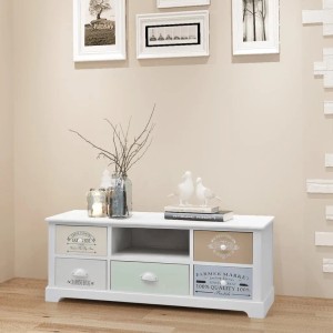 vidaXL TV-Schrank Französischer Stil Holz 242879