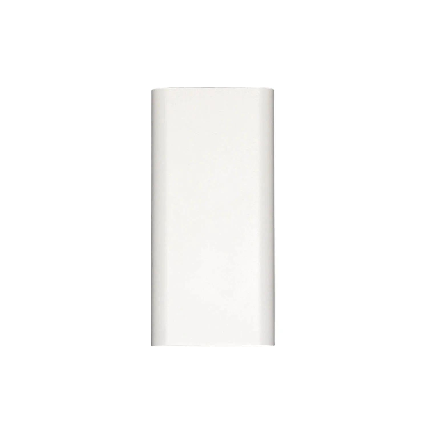 EASYLIGHT Wandleuchte Metall Up Down 23 cm Hoch Weiß GU10 2-Flammig Eckig Bergen