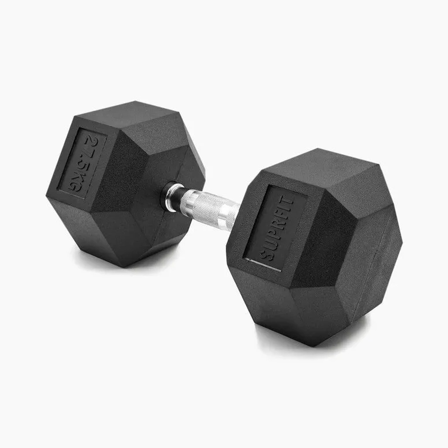 Suprfit Hex Gummi-Kurzhanteln Einzeln 27,5 kg