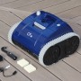 CF Poolroboter CF200CL, blau-schwarz, mit Zubehör. Automatischer Poolsauger mit Akku.