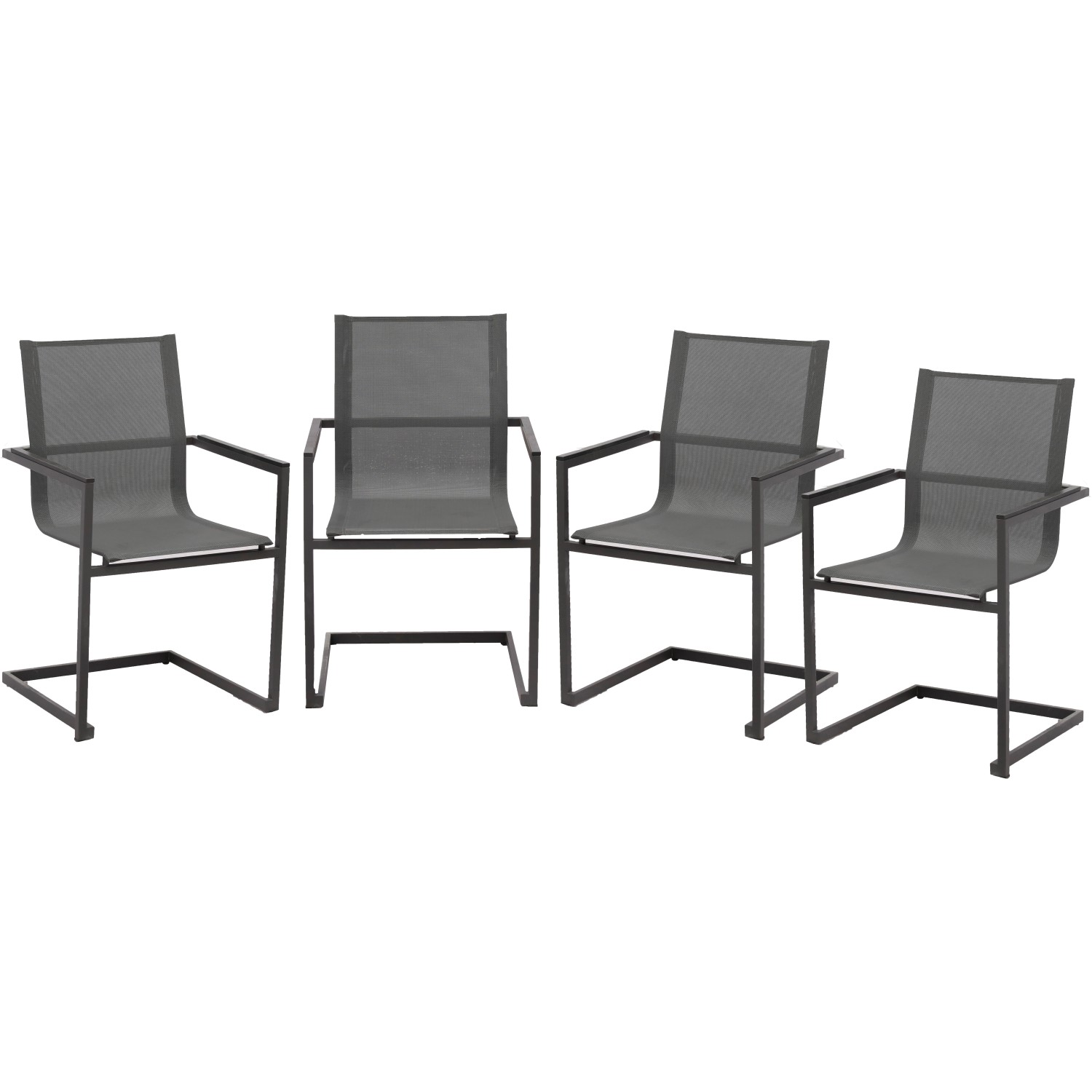 Garden Pleasure GartenmöbelSet 04 Sophia 5teilig Anthrazit kaufen bei OBI