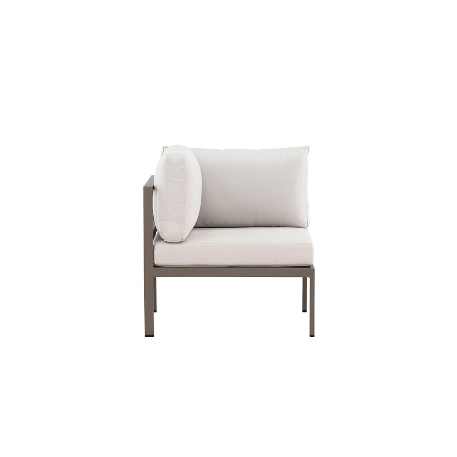 ebuy24 Copacabana1 Gartensofa Eckteil Beige Sitzhöhe cm 30 Sitzbreite cm 70 günstig online kaufen