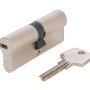 Abus Profilzylinder D6XNP 30/40 mit Schlüssel, ideal für Haustüren & mehr Sicherheit.