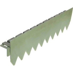 Bellissa Rasenkante Comfort, 50 cm, aus Kunststoff, mit Zacken zur einfachen Verankerung im Boden.