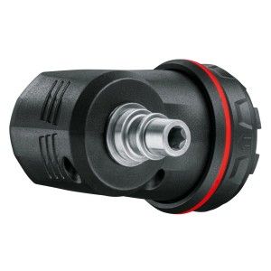 Detailaufnahme des Bosch Advanced Drill 18 V-80 Akku-Bohrschraubers, Solo-Version.