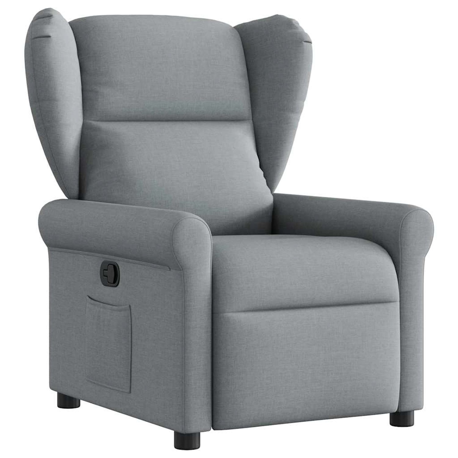 vidaXL Relaxsessel Hellgrau Stoff 4015656 günstig online kaufen