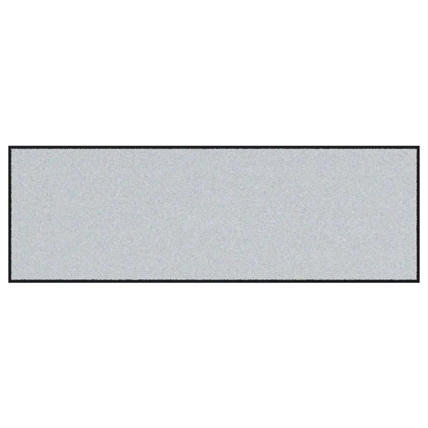 vidaXL Fußmatte Grau und Schwarz 60 x 180 cm Polypropylen und Vinyl 4100771 günstig online kaufen