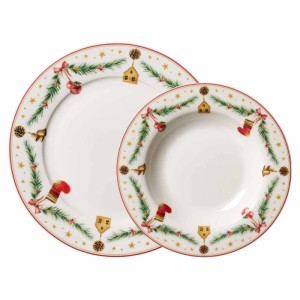 Ritzenhoff & Breker Holly Tafelservice 12-teilig Weihnachtsgeschirr