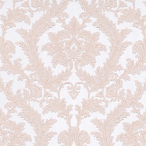 Elegante Bricoflor Vliestapete in Rosa und Weiß mit Barock Ornamenten für Wohn- und Schlafzimmer.