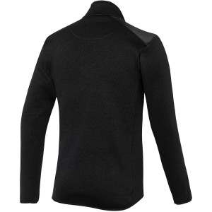 Schwarze Kübler Pulse Daily Strickjacke für Damen, Größe L, Rückansicht.