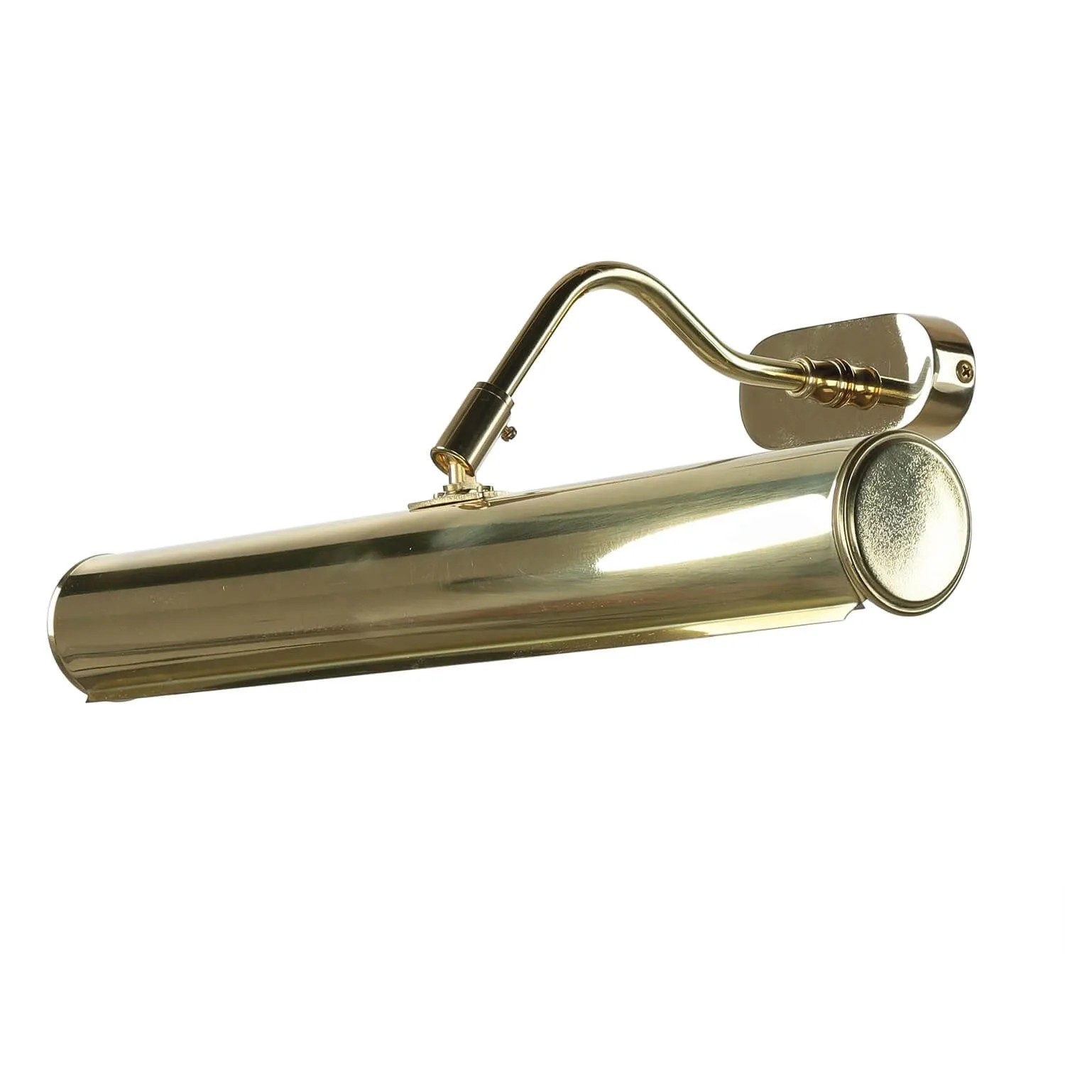 Licht-Erlebnisse Bilderleuchte Echt-Messing E14 40 cm Breit In Messing 2-Fl günstig online kaufen