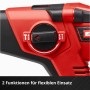 Detailaufnahme des Einhell Akku-Bohrhammers TE-HD 18/12 Li-Solo mit Funktionswahlschalter.