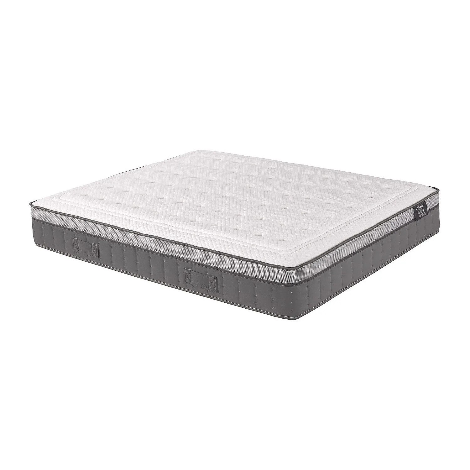 Vente-unique Standardmatratze Asgard Weiß 200 cm