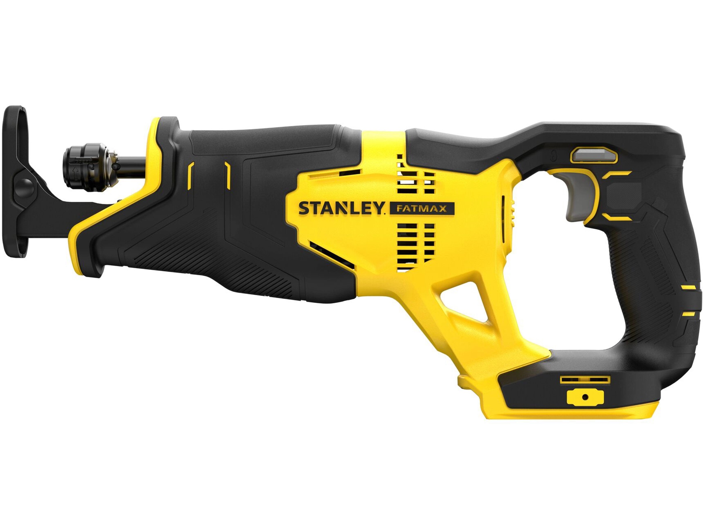 Stanley FatMax Akku-Pendelhubstichsäge SFMCS600B-XJ (18 V, Anzahl Akkus: Ohne Akku, Leerlaufhubzahl: 0 /min - 2.500 /min